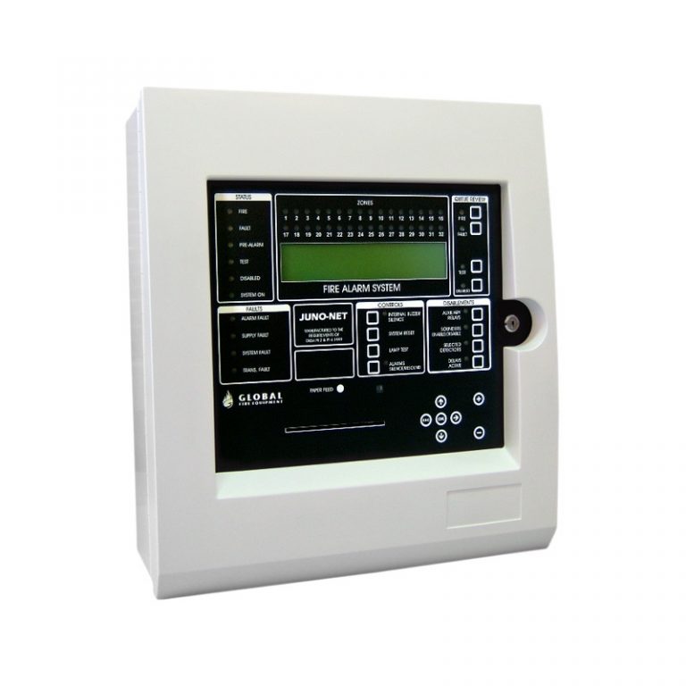 Global J-NET-SC-002 2 Loop Yangın Alarm Kontrol Paneli 250 Adres