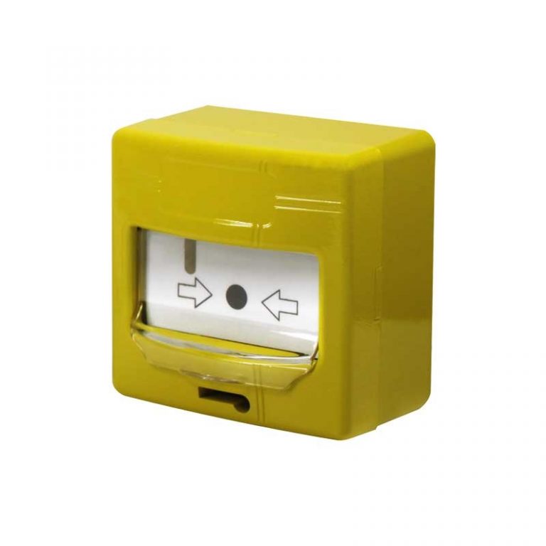 Global GFE-MCPE-C-Y Konvansiyonel Söndürmeyi Başlatma Butonu Sarı